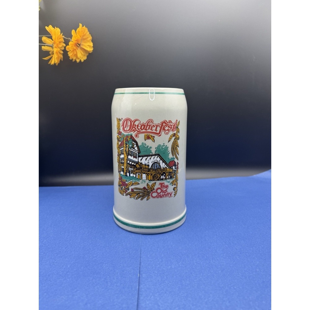 Vintage The Old Country Oktoberfest - 1Liter‎ Stoneware Beer Stein West Germany